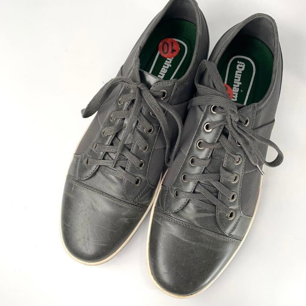 JACK ROGERS   Rory sneakers gray genuine leather sz 10.5 mens